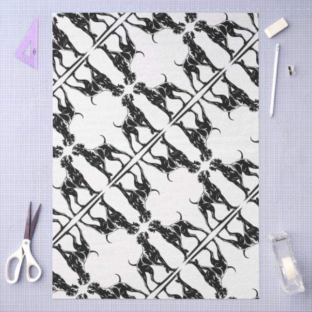 Papier Mousseline braque de Weimar  (Artisanat)
