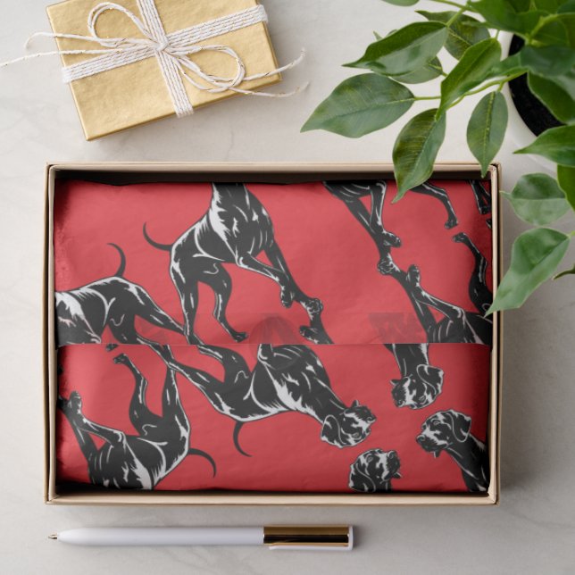 Papier Mousseline Braque de Weimar  (Cadeau)