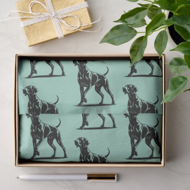 Papier Mousseline braque de Weimar  (Cadeau)