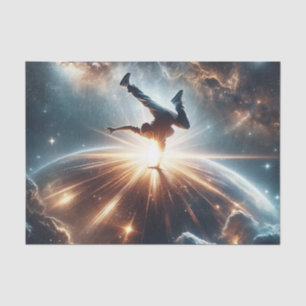 Papier Mousseline Breakdancer en action, Ai, Action dans la Galaxie
