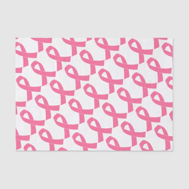 Papier Mousseline breast-cancer-ribbon (Recto)