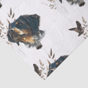 Papier Mousseline Bretagne Espagnol et bécasse