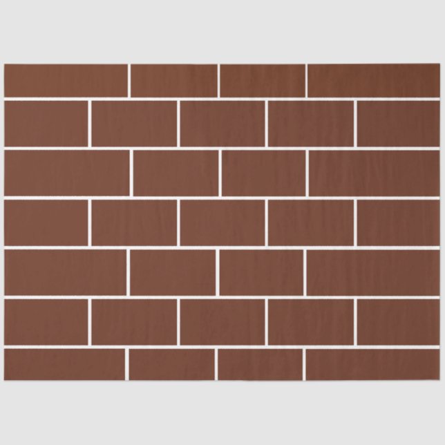 Papier Mousseline Brick Wall  (Recto)