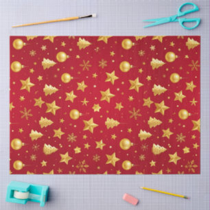 Papier Mousseline Brillant sur la nuit de Noël