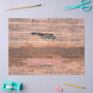 Papier Mousseline Brique dans le mur 