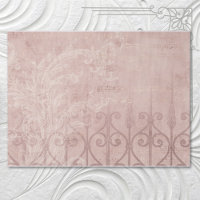Brocard d'orchidée français vintage élégant
