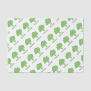 Papier Mousseline Brocoli végétalien