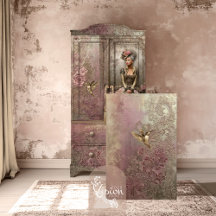 Bronze Blush, Colibri Or, Floral En relief