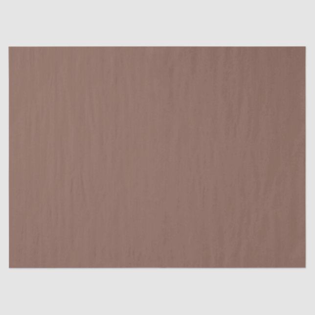Papier Mousseline Bronze Brown couleur solide (Recto)