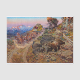 Papier Mousseline Bruin Not Bunny Turned Leaders par C. M Russell