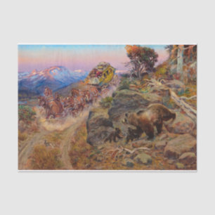 Papier Mousseline Bruin Not Bunny Turned the Leaders, 1924, par Russ