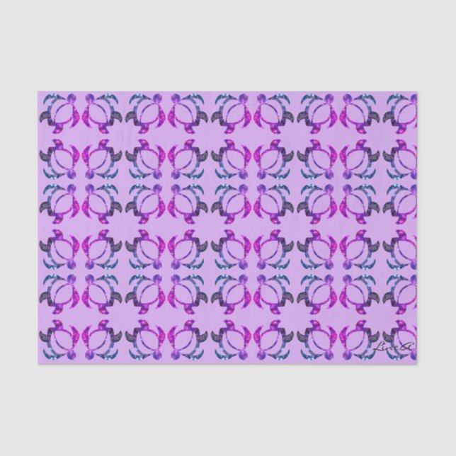 Papier Mousseline Brume Honu de LineA (Recto)