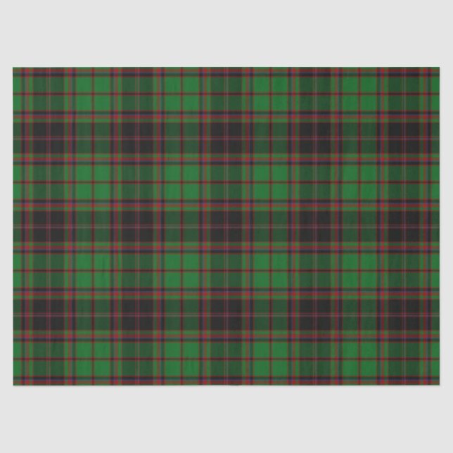 Papier Mousseline Buchan Tartan (Recto)