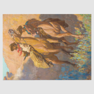 Papier Mousseline Buck Peters, Ranchman par Maynard Dixon