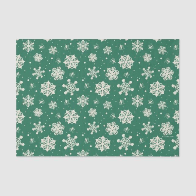 Papier Mousseline Buddy le Motif Elf Snowflake (Recto)