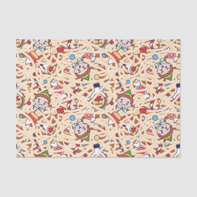 Papier Mousseline Buddy l'Elfe | Motif de Noël (Recto)