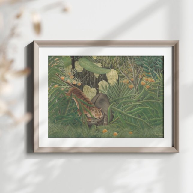 Papier Mousseline Buffle de Tigre 3 Jungle Ephémère Découpage (Créateur téléchargé)