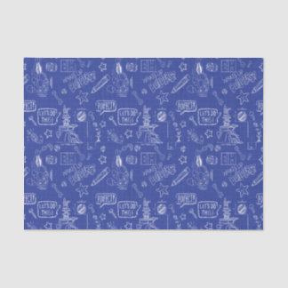 Papier Mousseline BUGS BUNNY BUILDERS™| Motif de plan de blueprint e