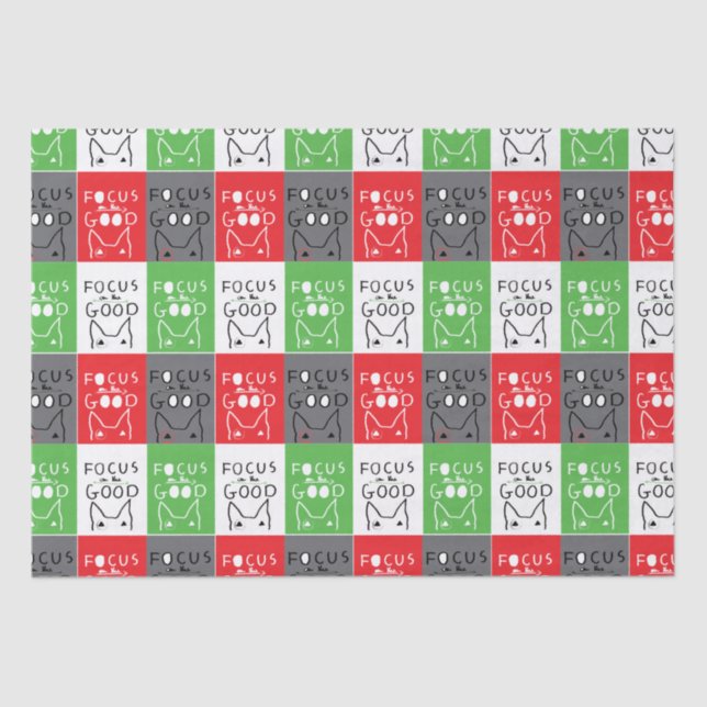 Papier Mousseline Bull Terrier Pop Art Focus sur la BONNE inspiratio (Recto)