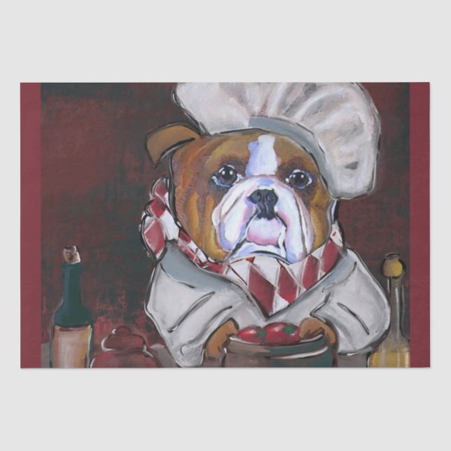 Papier Mousseline Bulldog (Recto)
