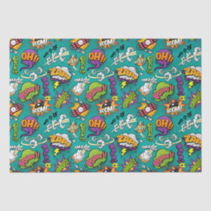Papier Mousseline Bulles comiques