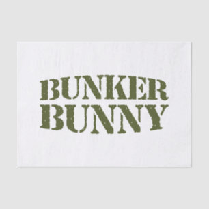 PAPIER MOUSSELINE BUNKER BUNNY