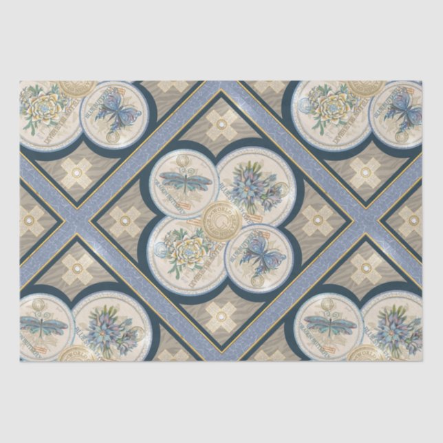 Papier Mousseline Bureau de création G (Recto)