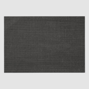 Papier Mousseline Burlap réaliste simple Noir Russe Gris Charbon