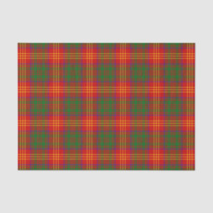 Papier Mousseline Burns Family Tartan Motif