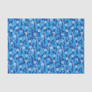 Papier Mousseline Cactus Camo Cactus Fleur Succulente Motif Floral