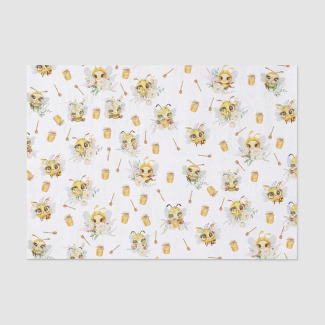 Papier Mousseline Cadeau d'anniversaire de Sweet to Bee' (Recto)