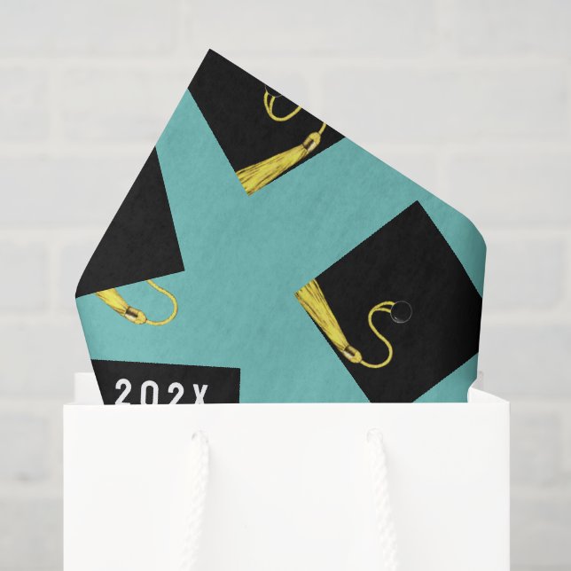 Papier Mousseline Cadeau de fin d'études (Sac cadeau)