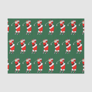 Papier Mousseline Cadeau de Noël de golf