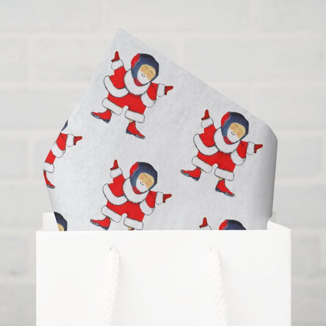 Papier Mousseline Cadeau de Noël de vacances de lutte Tissue P (Sac cadeau)
