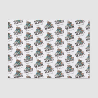 Papier Mousseline Cadeau de remerciement pour l'entraîneur de wombat
