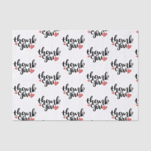 Papier Mousseline Cadeau d'expédition pour petites entreprises Merci