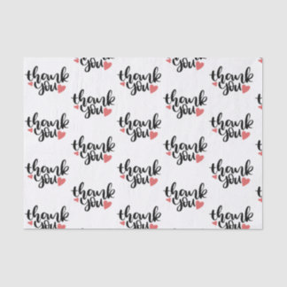 Papier Mousseline Cadeau d'expédition pour petites entreprises Merci