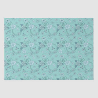 Papier Mousseline Cadeau Fleur sauvage personnalisé