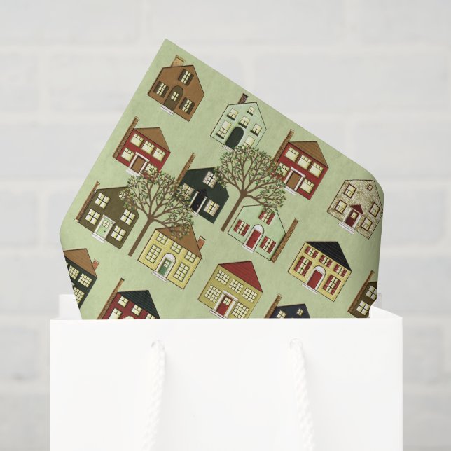 Papier Mousseline Cadeau pour agent immobilier (Sac cadeau)