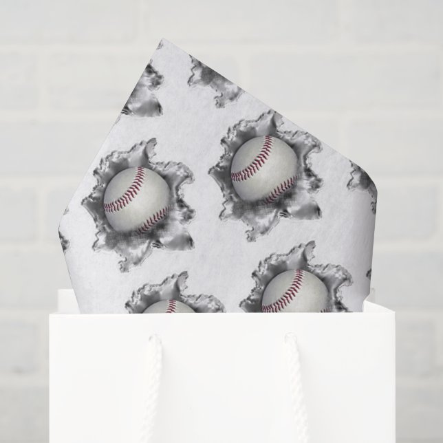 Papier Mousseline Cadeaux de baseball (Sac cadeau)