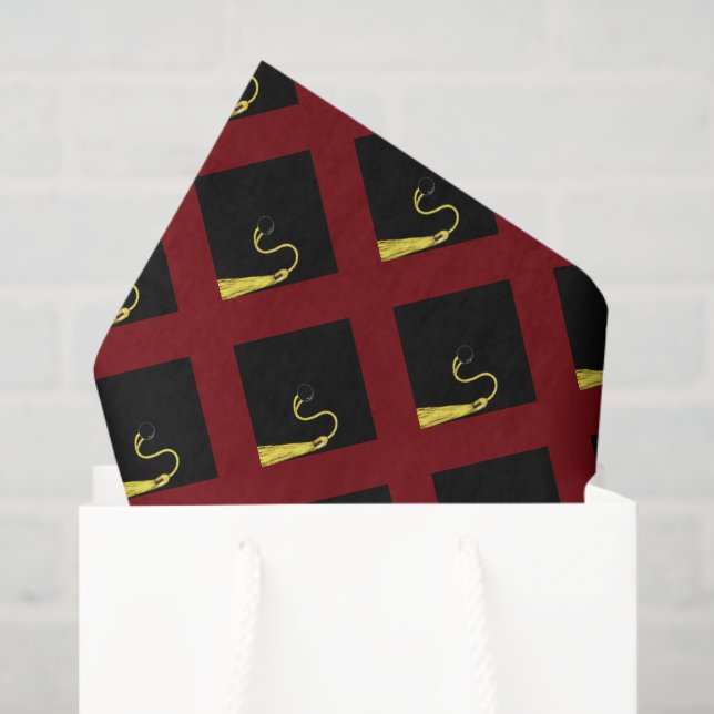 Papier Mousseline Cadeaux de remise de diplôme Marron (Sac cadeau)