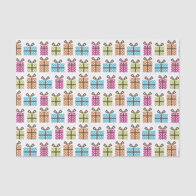 Papier Mousseline Cadeaux et cadeaux (Recto)