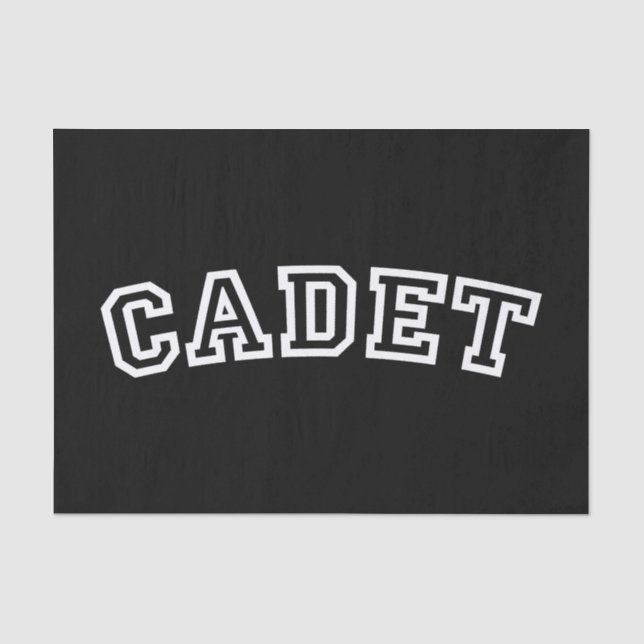PAPIER MOUSSELINE CADET (Recto)