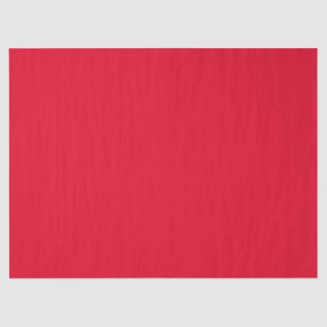 Papier Mousseline Cadmium Rouge couleur solide (Recto)