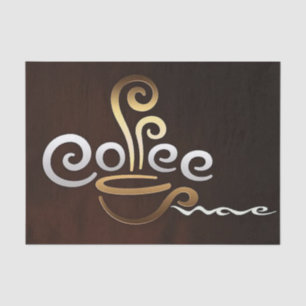 Papier Mousseline Café
