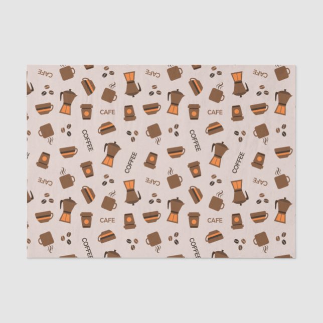 Papier Mousseline Café (Recto)