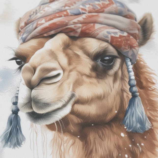 Papier Mousseline Camel de Noël, personnalisable (Créateur téléchargé)
