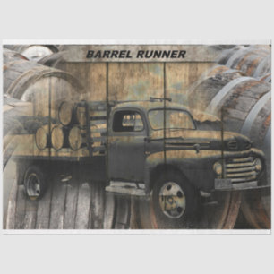 Papier Mousseline Camion vintage Antique Camion Vieux Camion