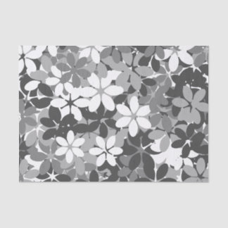 Papier Mousseline Camouflage de fleur