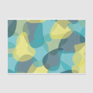 Papier Mousseline Camouflage, moderne, cool, tendance, géométrique u